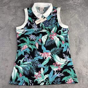 Tommy Bahama Shirt Womens S Golf Tennis Pickleball‎ Sleeveless UPF 50 New $118